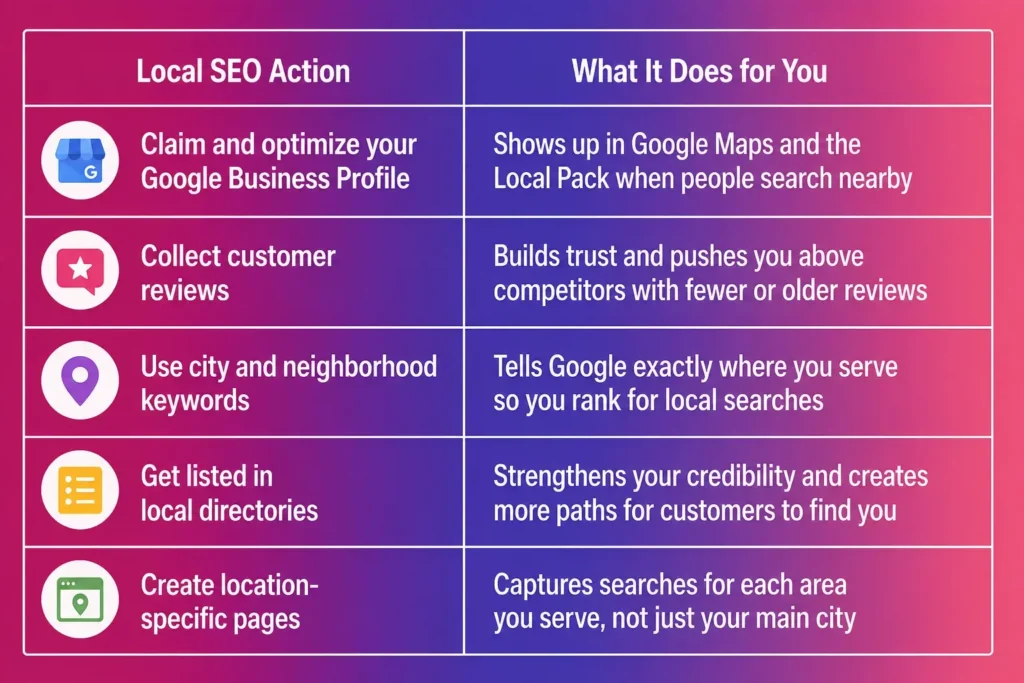 What Local SEO Actually Means for Your Business