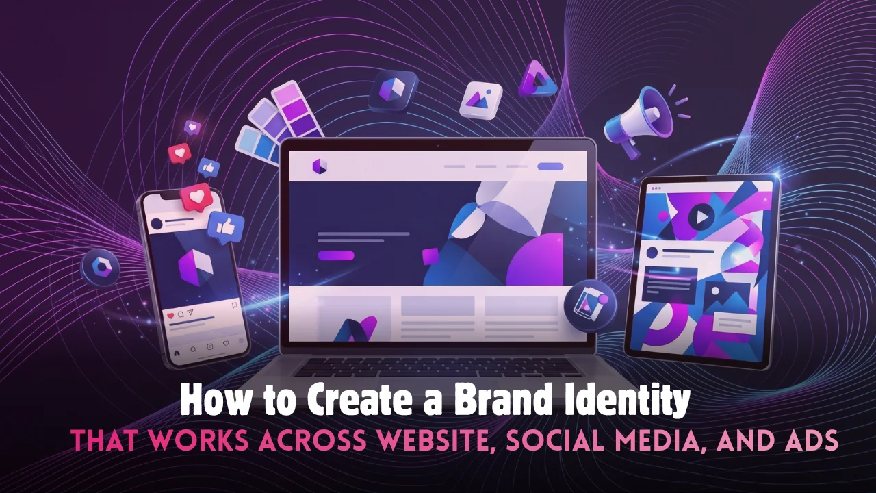 How to Create a Brand Identity That Works Across Website, Social Media, and Ads