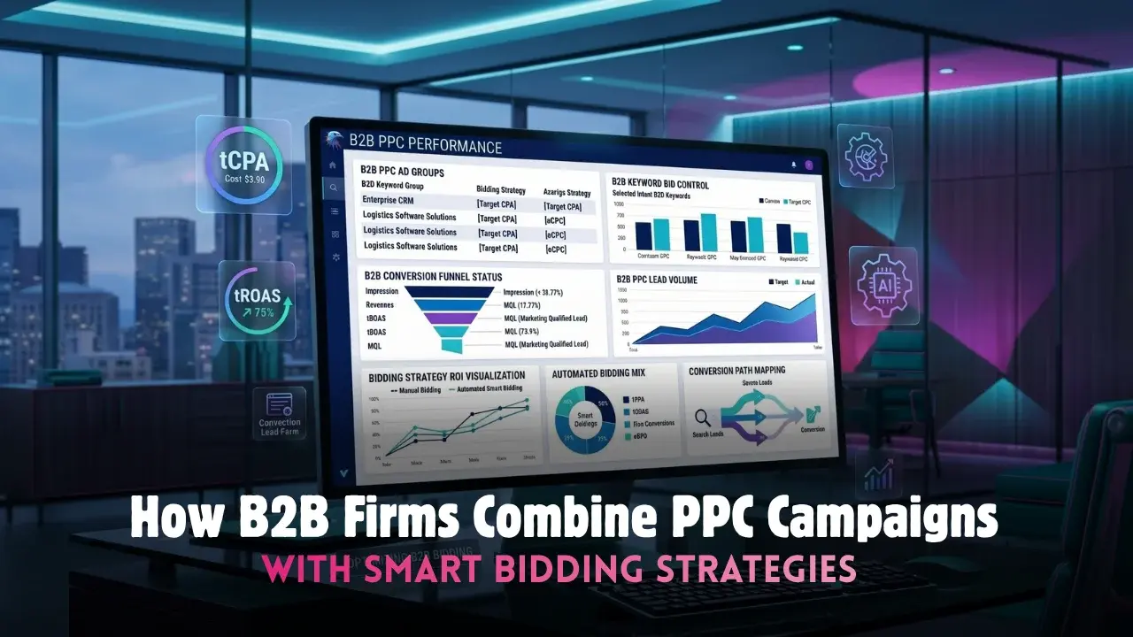 How B2B Firms Combine PPC With Smart Bidding Strategies